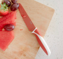 Load image into Gallery viewer, KiddiKutter Knife - Cuts food, not fingers!
