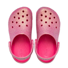 Load image into Gallery viewer, Crocs Classic Iridescent Glitter Clogs - Dragon Fruit
