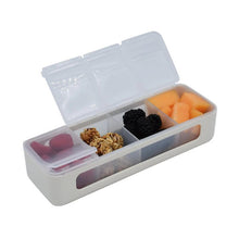 Load image into Gallery viewer, Melii 4 Compartment Snackle Box - Luxe Ivory
