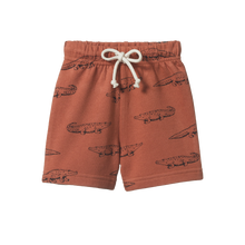 Load image into Gallery viewer, Nature Baby Jimmy Shorts - Crocodile Print
