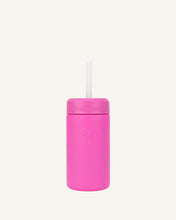 Load image into Gallery viewer, MontiiCo Fusion Smoothie Cup with Silicone Straw 350ml - Calypso
