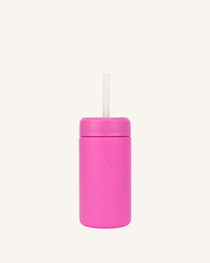 MontiiCo Fusion Smoothie Cup with Silicone Straw 350ml - Calypso