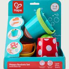 Load image into Gallery viewer, Hape Happy Buckets Set
