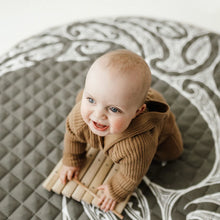 Load image into Gallery viewer, BO &amp; KO Baby Māori Inspired Playmat - Olive
