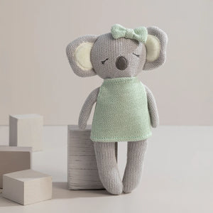 Living Textiles Knitted Animal Soft Toy - Kimmy the Koala