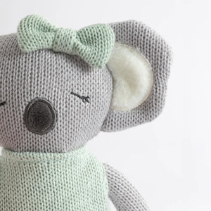 Living Textiles Knitted Animal Soft Toy - Kimmy the Koala