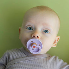 Load image into Gallery viewer, BIBS Studio Colour Pacifier 2 pack - Ladybug Sage Mix
