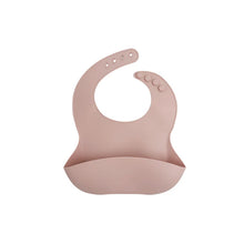 Load image into Gallery viewer, Petite Eats Silicone Bibs - Choose Your Colour
