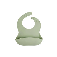 Load image into Gallery viewer, Petite Eats Silicone Bibs - Choose Your Colour
