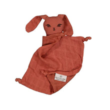Load image into Gallery viewer, Burrow &amp; Be Muslin Bunny Comforter - Clay
