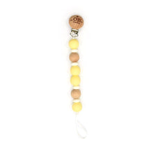 Load image into Gallery viewer, O.B Designs Beechwood &amp; Silicone Dummy Chain - LEMON
