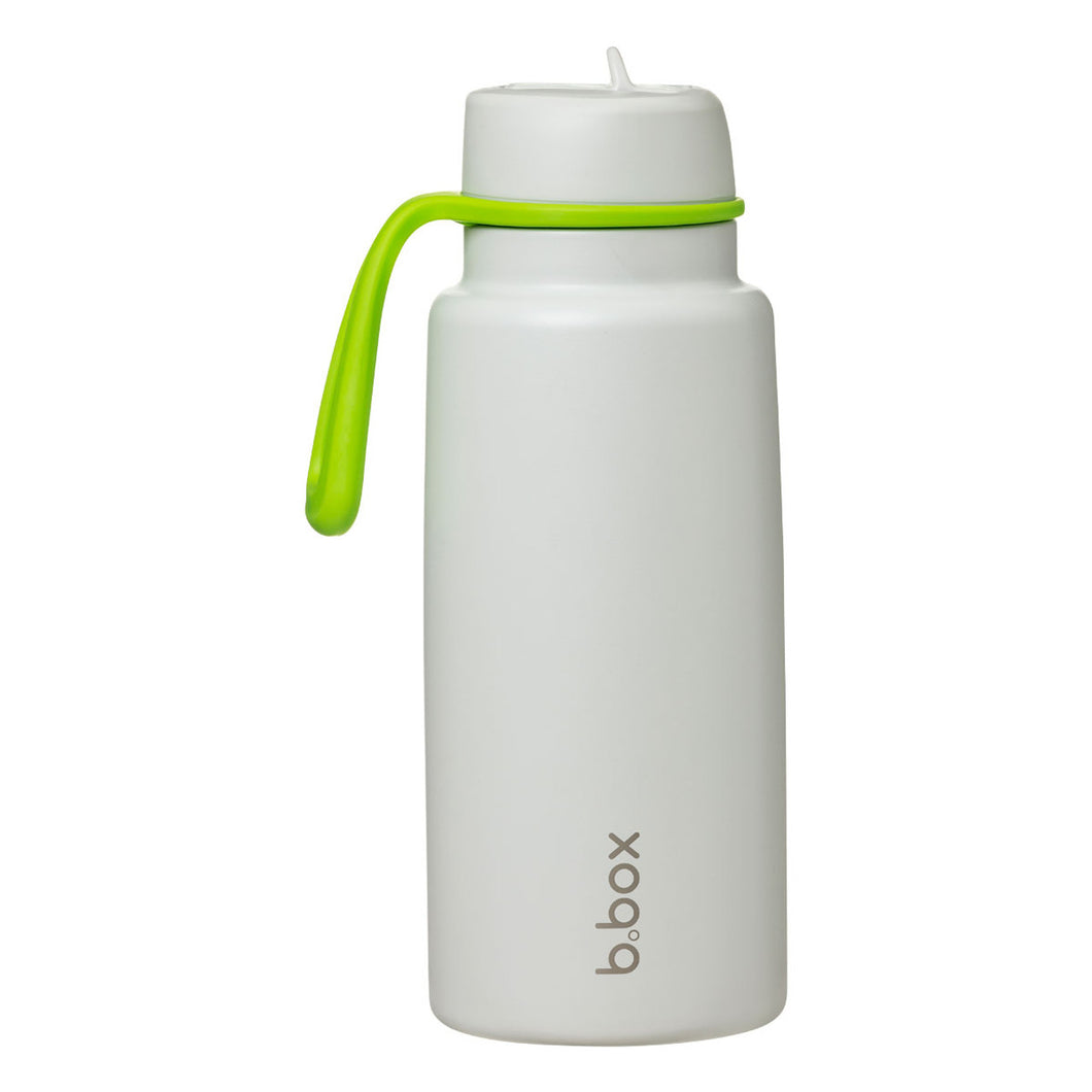 b.box Insulated Flip Top Bottle (1 litre) - Lime Time