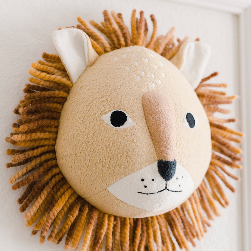 Plush head sales wall decor