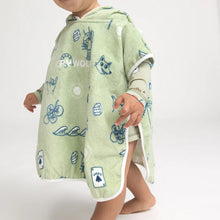 Load image into Gallery viewer, Crywolf Baby Hooded Towel - Lucky Days
