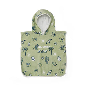 Crywolf Baby Hooded Towel - Lucky Days