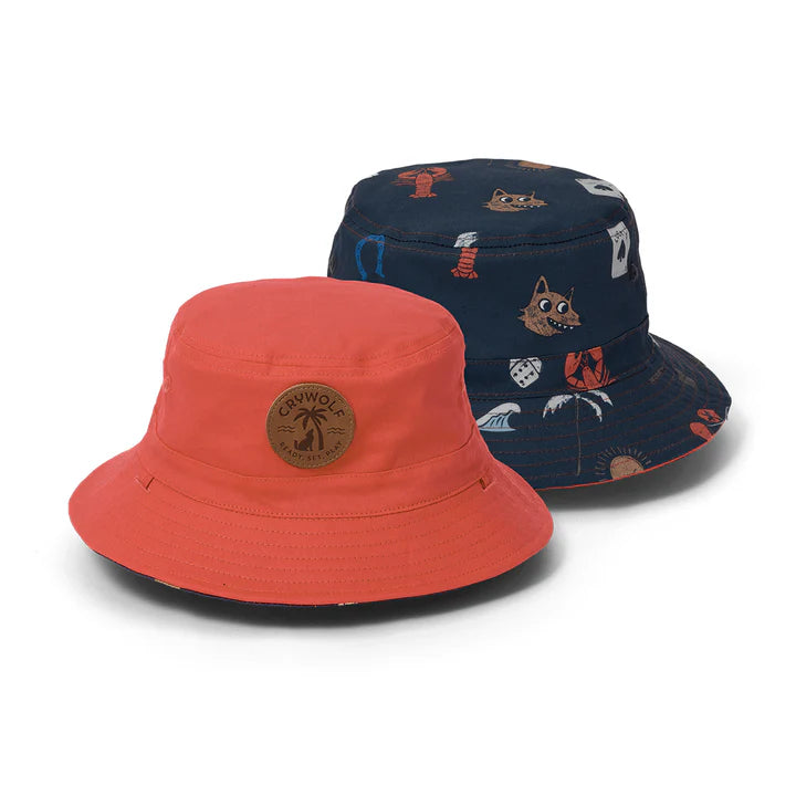 Crywolf Reversible Bucket Hat - Lucky Days