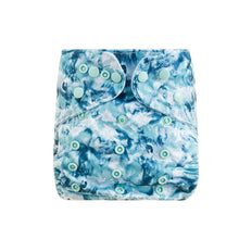 Load image into Gallery viewer, Bear &amp; Moo Reusable OSFM Cloth Nappy - Marble Mist
