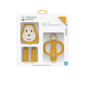 Matchstick Monkey - Ludo Lion Teether Starter Set