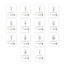 Load image into Gallery viewer, Lulujo Baby’s First Year Milestone Cards and Blanket Set - All You Need Is Love
