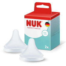 Load image into Gallery viewer, NUK Perfect Match Teats (2 Pack) - Choose your size
