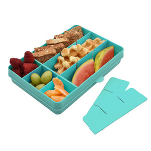 Melii Snackle Box - Turquoise Blue