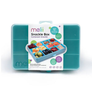 Melii Snackle Box - Turquoise Blue