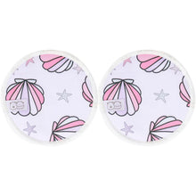 Load image into Gallery viewer, Bear &amp; Moo Mermaid Shells Breast Pads
