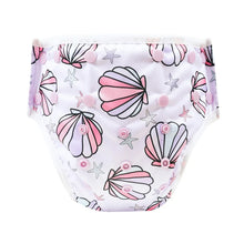 Load image into Gallery viewer, Bear &amp; Moo Swim Nappy - Mermaid Shells

