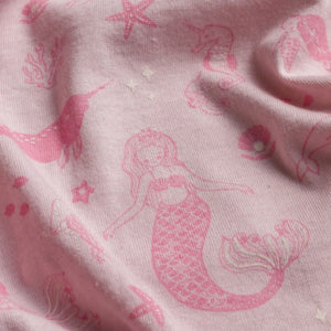 Woolbabe 3-Seasons Front Zip Sleeping Bag - Shell Mermaids