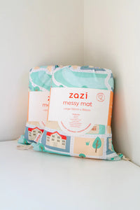 Zazi Messy Mat - Tiny Town - Large 150cm x 150cm