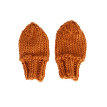 Load image into Gallery viewer, Acorn Cottontail Mittens - Caramel
