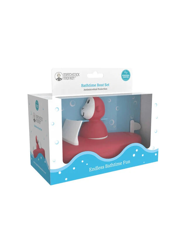 Matchstick Monkey - Boat Set (Red)