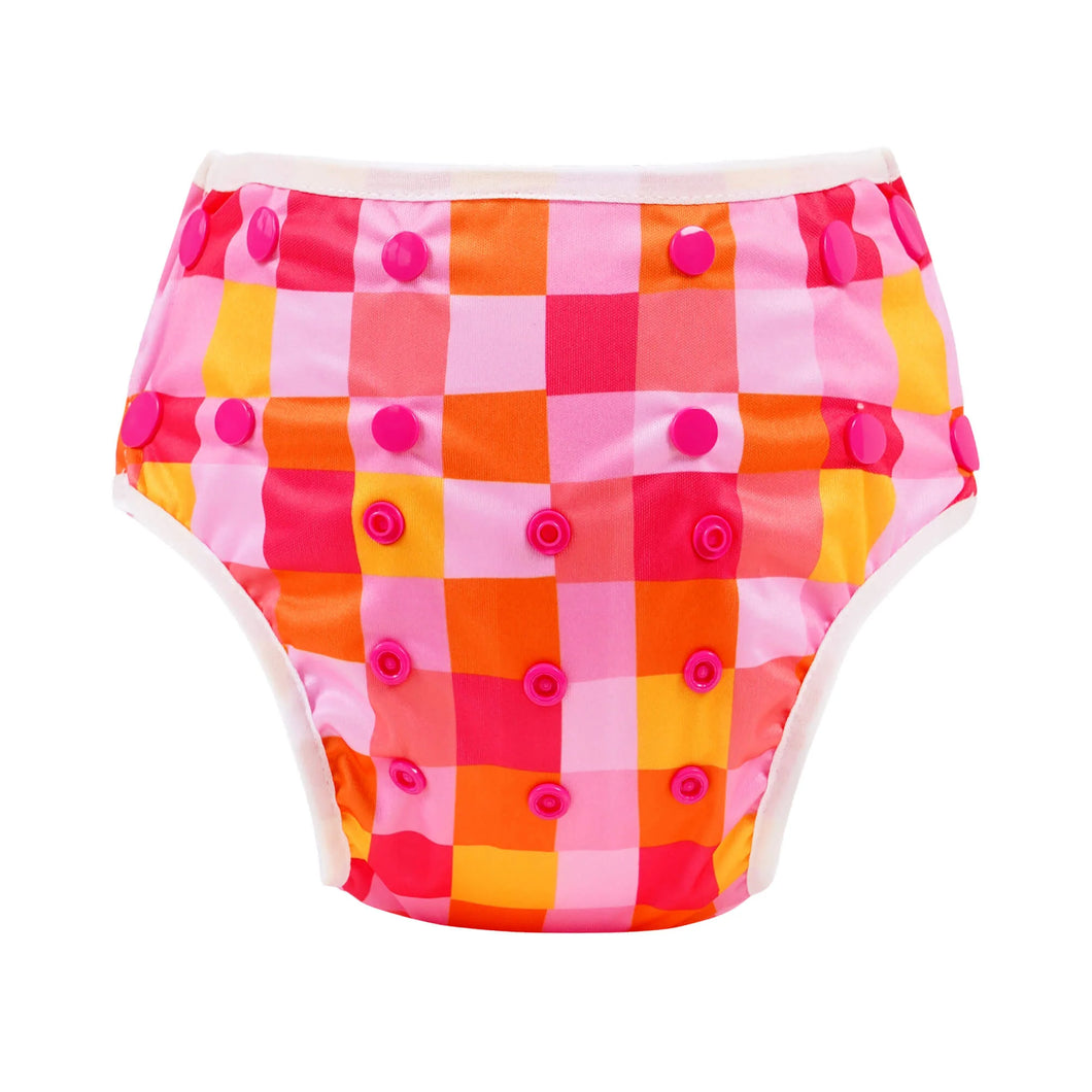 Bear & Moo Swim Nappy - Mosaic Pop