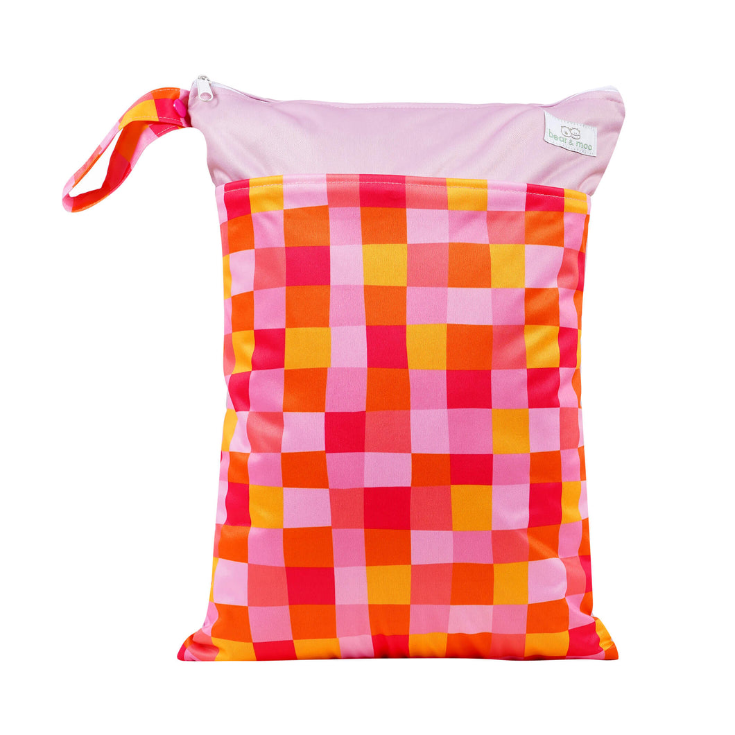 Bear & Moo Large Wet Bag - Mosaic Pop