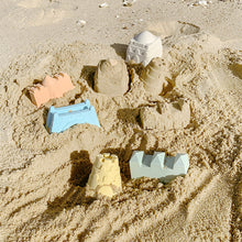 Load image into Gallery viewer, Playground Silicone Sand Castle Moulds 5 piece
