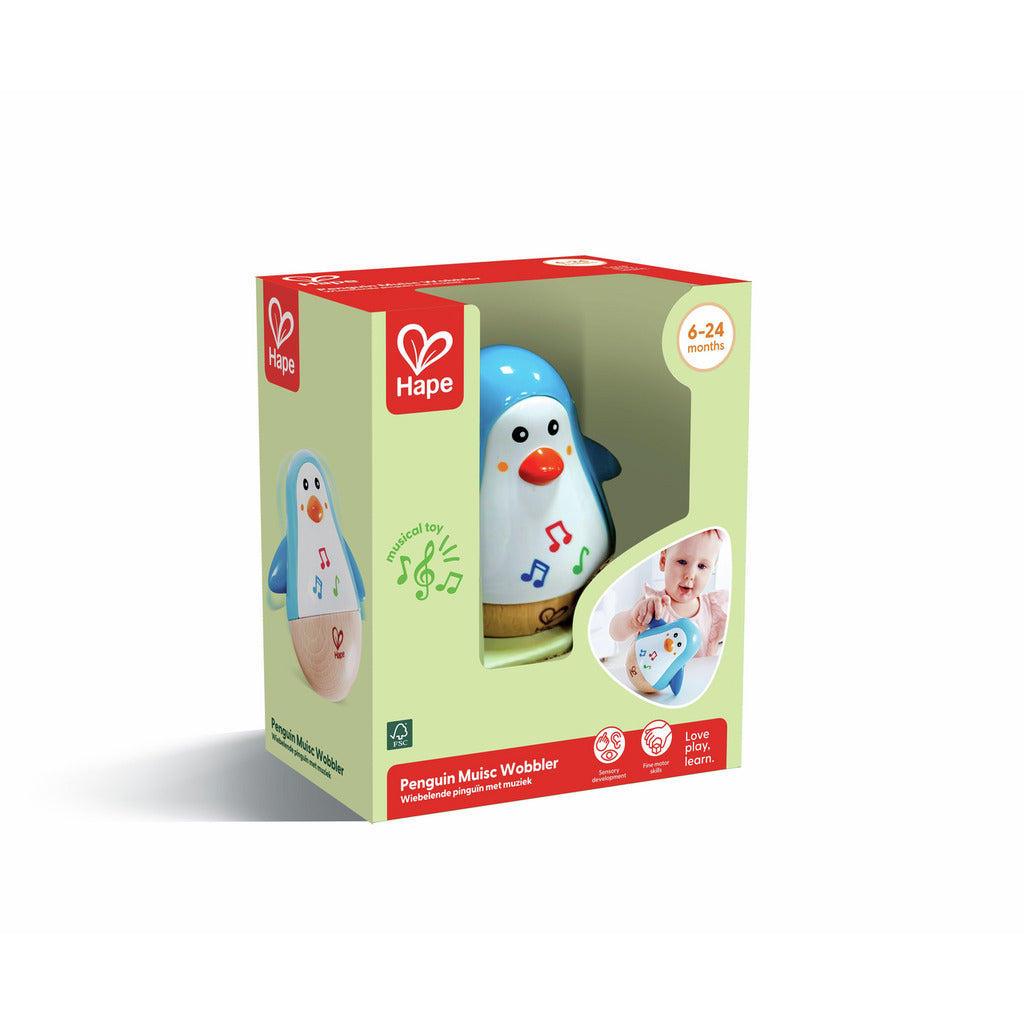 Hape Penguin Musical Wobbler