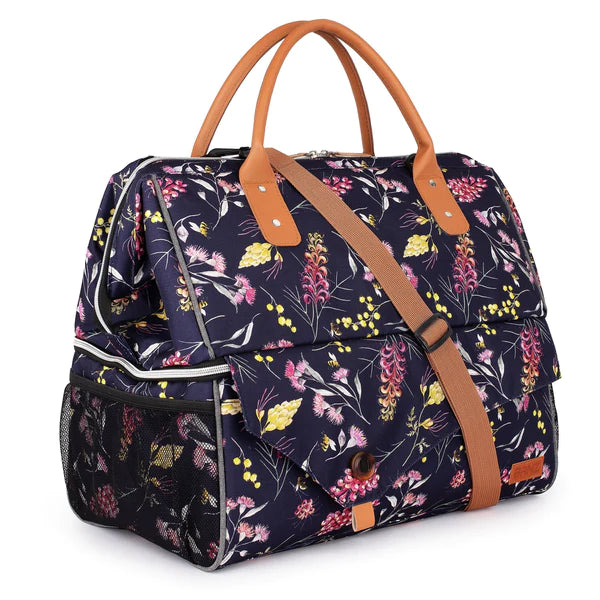 Banz Large Picnic Cooler Bag Grevillea Navy Blue