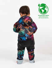 Load image into Gallery viewer, Therm All-Weather Fleece Onesie - Neon Dino
