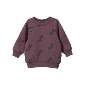 Nature Baby Emerson Sweater - Neptune Print