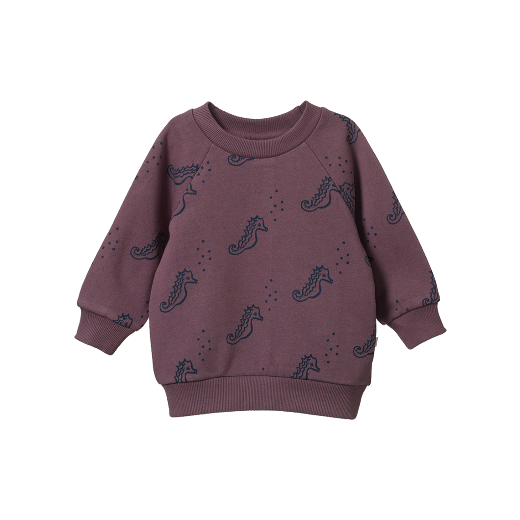 Nature Baby Emerson Sweater - Neptune Print