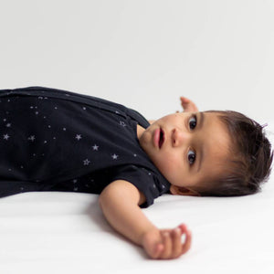 Woolbabe 3-Seasons Front Zip Sleeping Bag - Night Stars