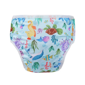 Bear & Moo Swim Nappy - Ocean Friends