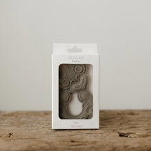 Load image into Gallery viewer, BO &amp; KO Baby Tiki Teether - Olive
