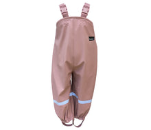 Load image into Gallery viewer, Mum2mum Rainwear Overalls - Dusty Pink
