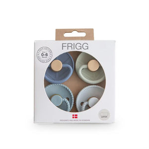 Frigg 4 Pack Edition Latex Pacifiers - Skyline Serenity