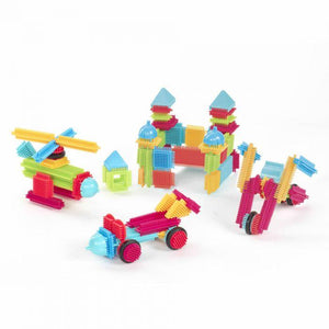 Bristle Blocks Basic Builder Set - 112 piece