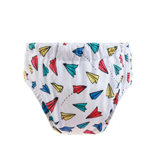 Load image into Gallery viewer, Bear &amp; Moo Training Nappy - Paper Planes
