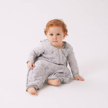 Load image into Gallery viewer, Woolbabe Duvet Weight Sleeping Suit - Pebble Wilderness - Sizes 1, 2, 3 years
