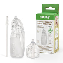 Load image into Gallery viewer, Haakaa Silicone Penguin Nasal Aspirator
