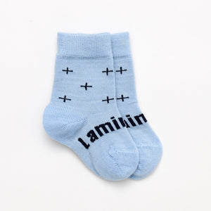 Lamington Merino Crew Length Socks - Pilot